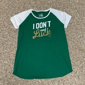 Under Armour St. Patrick’s Day shirt - girls